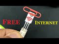 simple easy idea for Free internet WiFi Data anywhere everywhere from home