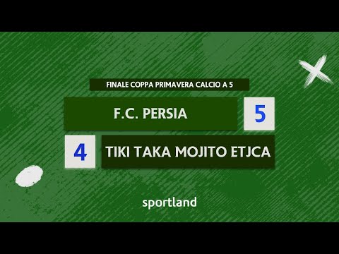 HIGHLIGHTS • Finale Coppa Primavera Calcio a 5 2023 - Persia vs Tiki Taka Mojito Etjca