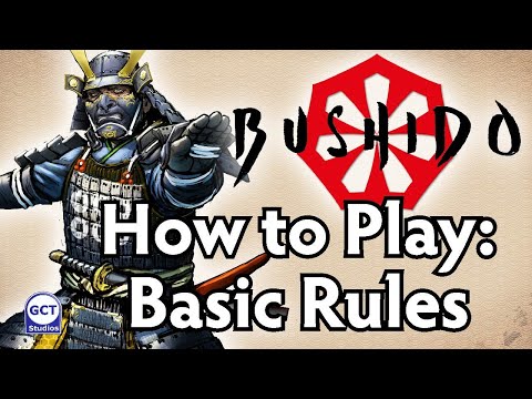 Bushido Risen Sun Rules Video 1: Basic Rules