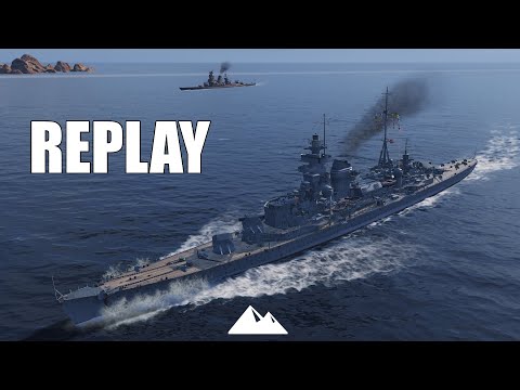 ADMIRAL HIPPER, 98% HE mit miesem HE Alpha? Geht das... - World of Warships | [Replay] [Deutsch]