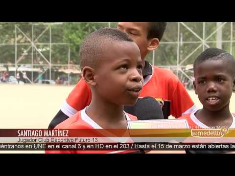 This is how the Football Schools Festival was experienced in Commune 13 [News] - Telemedellín