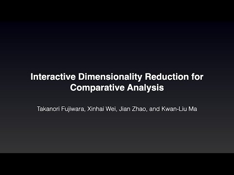 Thumbnail for 'Interactive Dimensionality Reduction for Comparative Analysis'