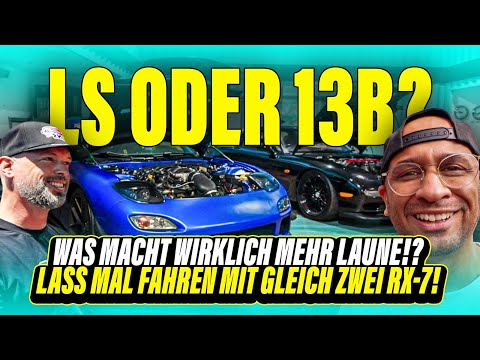JP Performance - LS oder 13B? Was macht wirklich mehr Laune? Lass mal fahren mit gleich zwei RX-7!