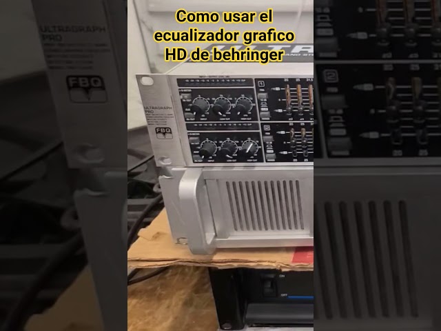 Vídeo relacionado con THYXGS Ecualizador Digital De 31 Bandas, Ecualizador Gráfico De Audio Estéreo, con 21 Efectos Preestablecidos, Ajuste De Graves/Medios/Agudos, Reducción Automática De Ruido, Montaje En Rack 1U