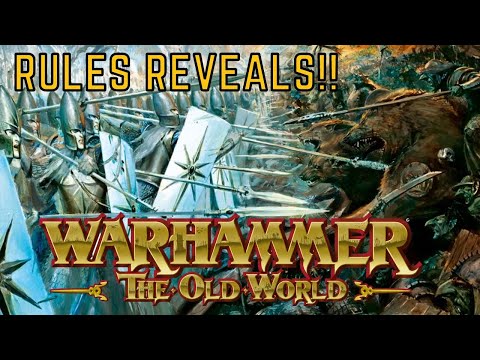 Warhammer The Old World - RULES first reveal!!