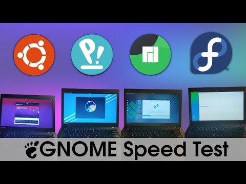Ubuntu vs. Pop!_OS vs. Manjaro vs. Fedora | Gnome Speed Test