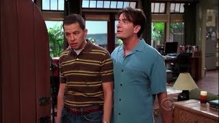 Two and a Half Men - Judith&#39;s Pregnant from Alan Again [HD]