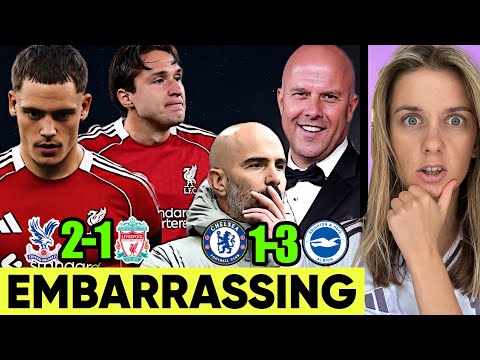 I Can't Believe What Slot Said About Chiesa! Palace 2-1 Liverpool & Chelsea 1-3 Brighton Review