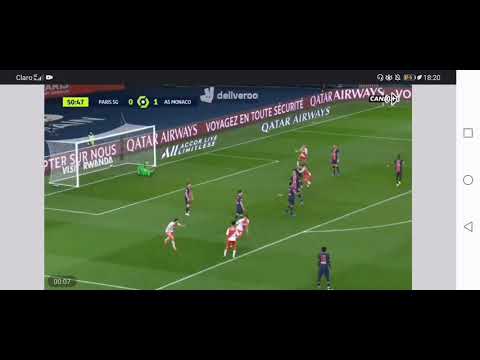 MÓNACO 2-0 PSG gol del chileno maripan