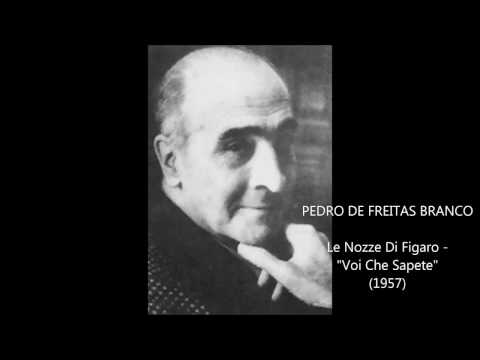 PEDRO DE FREITAS BRANCO - LE NOZZE DI FIGARO « VOI CHE SAPETE»