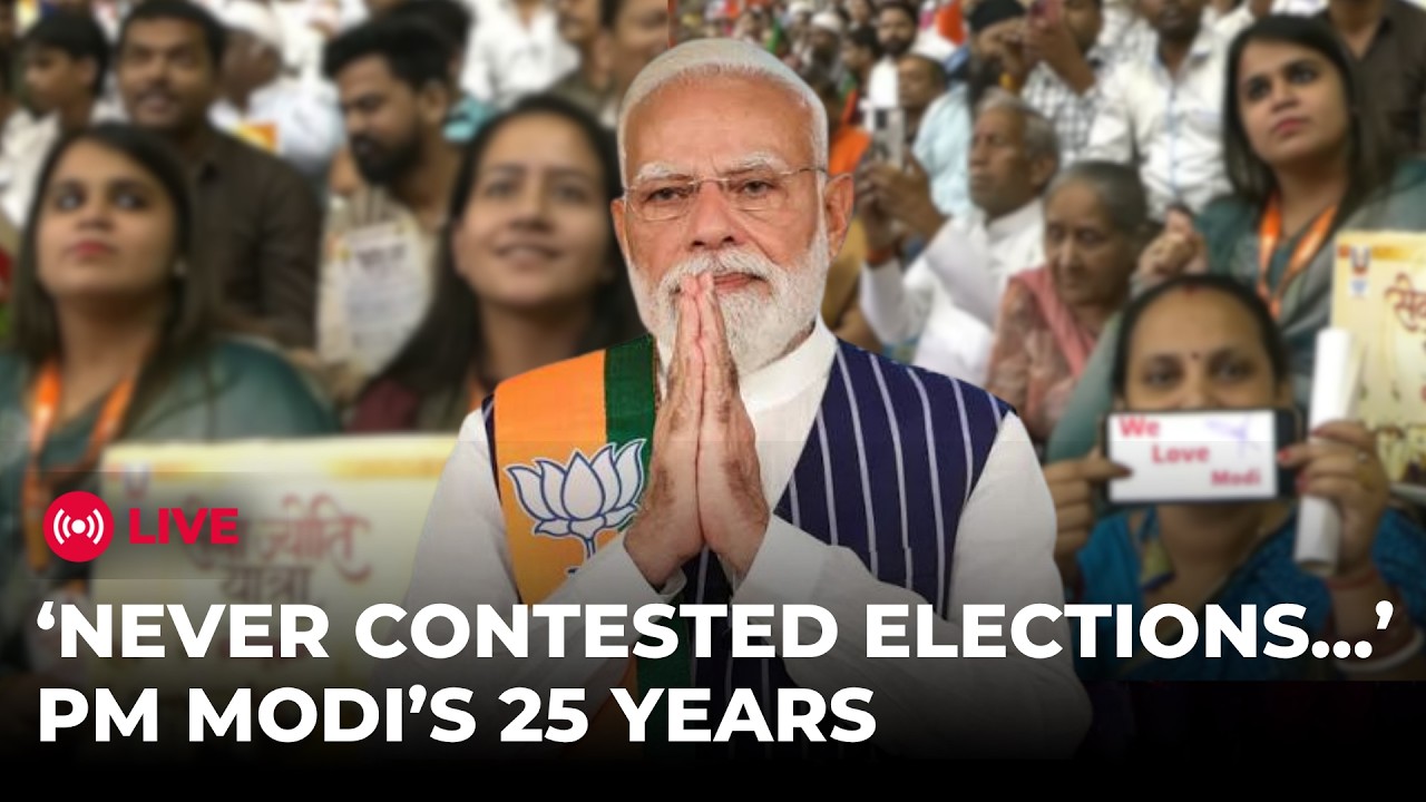 'Being Opposed Taught Me Democracy..." : PM Modi Completes 25 Years as Head of Government