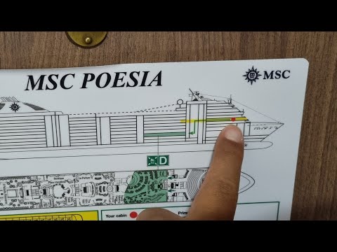 Thumbnail for MSC Poesia 10010 Balkon Kabine auf Deck 10 vorne rechts - Balcony Cabin 10010 Front RIGHT 