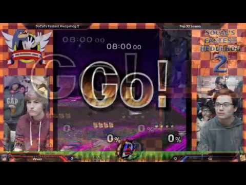SoCal's Fastest Hedgehogs 2 - Vavez? (Marth) vs. FD | SK (Fox) - SSBM Top 32 Losers Singles
