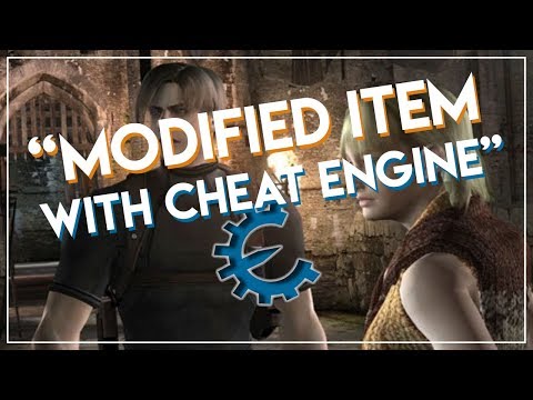 Resident Evil 4 PC | Modified Item and Weapon with Cheat Engine 2018