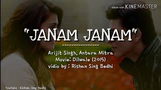 Download lagu Lirik 'JANAM-JANAM' ost DILWALE (2015) terjemah bahasa indonesia mp3