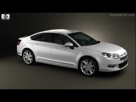 Citroen C5 Saloon 2014 3D model by 3DModels.org