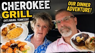     Trying Cherokee Grill in Gatlinburg, TN | Steak Dinner With Subscribers!