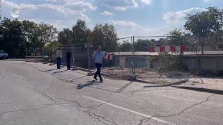 Изкоп на строеж "погълна" част от тротоара  на хасковската ул. "Дунав"