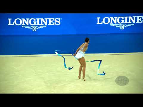 ASHIRBAYEVA Sabina (KAZ) - 2017 Rhythmic Worlds, Pesaro (ITA) - Qualifications Ribbon