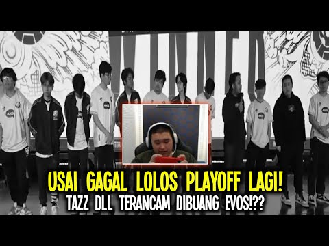 Panik! Dag Dig Dug Ser! Gagal Lolos Playoff Lagi, Tazz Dll Terancam Di Buang EVOS!?