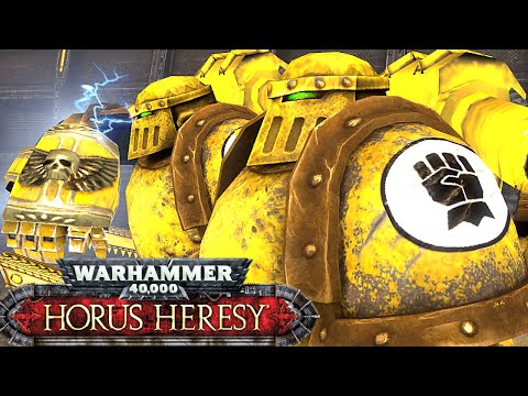 THIS MOD IS CRAZY - WARHAMMER 30,000: THE HORUS HERESY (Imperial Fists vs World Eaters)