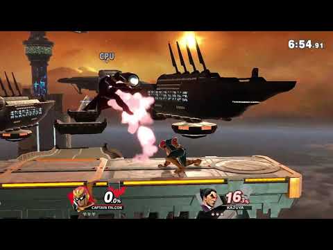 Captain Falcon vs. Level 9 CPU Kazuya | Smash Ultimate