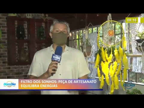 Filtro dos sonhos, peça de artesanato equilibra energias 24 02 2021