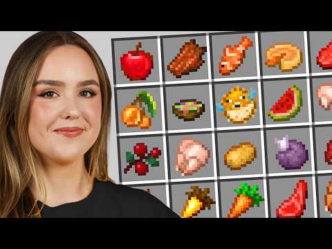 I Ate Every Food to 100% Complete Minecraft