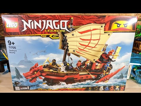Pure Build 🎧 LEGO Ninjago Legacy Destiny's Bounty 71705