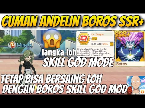BUFF KARTU SKILL GOD MOD🔥, CUMAN NGANDELIN BOROS UNTUK BERSAING - One Punch Man The Strongest