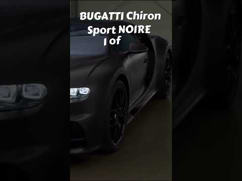 BUGATTI Chiron Sport NOIRE 1 of 20