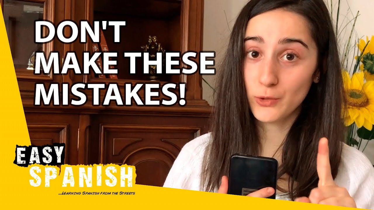 Putar video 10 most common mistakes Spanish learners make! | Easy Spanish 195 sekarang 10 most common mistakes Spanish learners make! | Easy Spanish 195