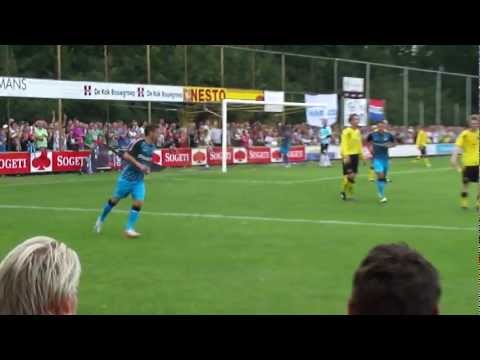 Dries Mertens scores his first goal for PSV Eindhoven