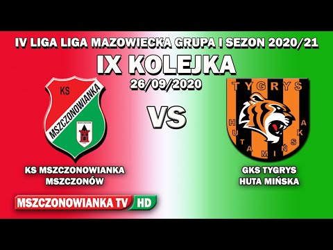 MSZCZONOWIANKA VS GKS TYGRYS HUTA MIŃSKA 1:0  26/09/2020            [ IX KOLEJKA ]
