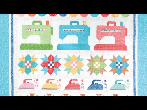 Lori Holt's Sew by Row Quilt Tutorial