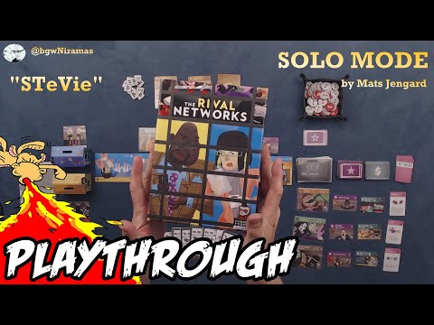 The Rival Networks - Solo Playthrough - with Mats