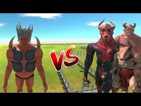 HILL GIANT KING & EVERY UNITS - Animal Revolt Battle Simulator