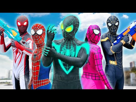 TEAM SPIDER-MAN vs BAD GUY TEAM #24 | DUNE: PART TWO - Five Nights At Freddy's - EXPEND4BLES (2023)