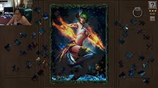 Dark Fantasy Jigsaw Puzzle - Lets Play #3 - 1500 Abo special day / Spiel 2