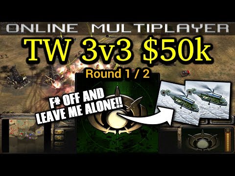 Twilight Flame 3v3 $50k - GLA - Pro Rules | C&C Generals Zero Hour | No Commentary