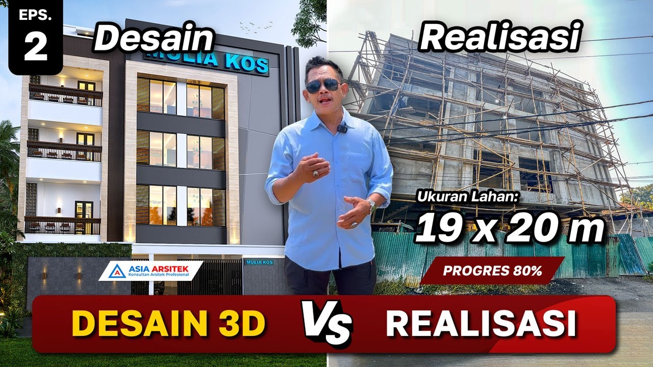 Bangun Kos Kosan 4 Lantai di Pagedangan Tangerang Eps 2