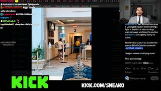 SNEAKO Reacts to Laura Loomer’s Meltdown Over Dan Bilzerian Boarding a Flight