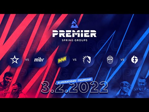 BLAST Premier Spring Groups 2022, Day 4: Complexity vs MIBR, NAVI vs Team Liquid, and BIG vs EG!