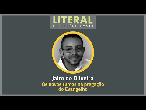 Conferência Literal 2021 - Jairo de Oliveira