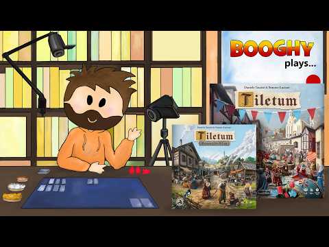  Booghy plays... Tiletum - Prospects of Silver (2p, Rules Ovw, Playthrough, Impressions)