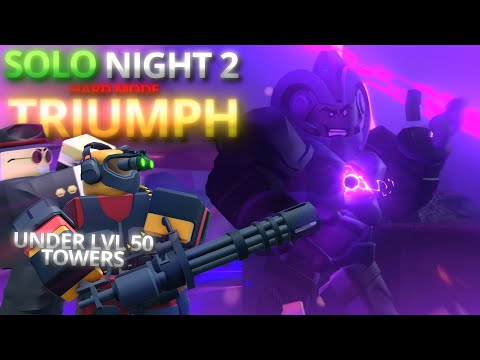 Solo Triumph Hard Mode Night 2 True NST | TDS NIGHT II