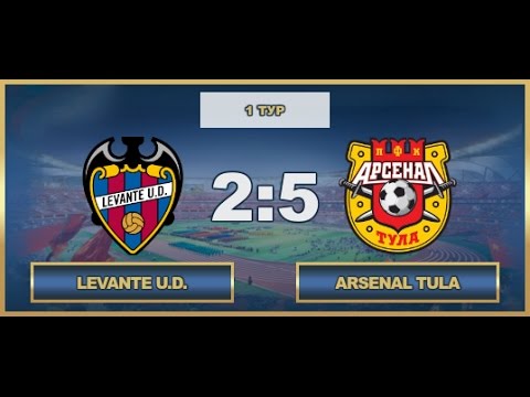 AFL17. Europa League. Group D. Day 1. Levante - Arsenal Tula