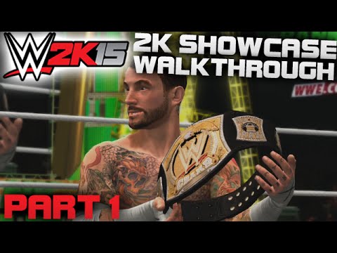 WWE 2K15 2K Showcase Gameplay Walkthrough Part 1 – Hustle, Loyalty, Disrespect (WWE 2K15 Gameplay)