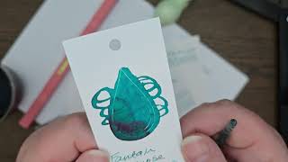 Fountain Turquoise Ink Review Birmingham Pen Co Fountain Pen Ink