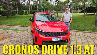 Avaliação: Fiat Cronos Drive 1.3 AT 2026 - Vale a 